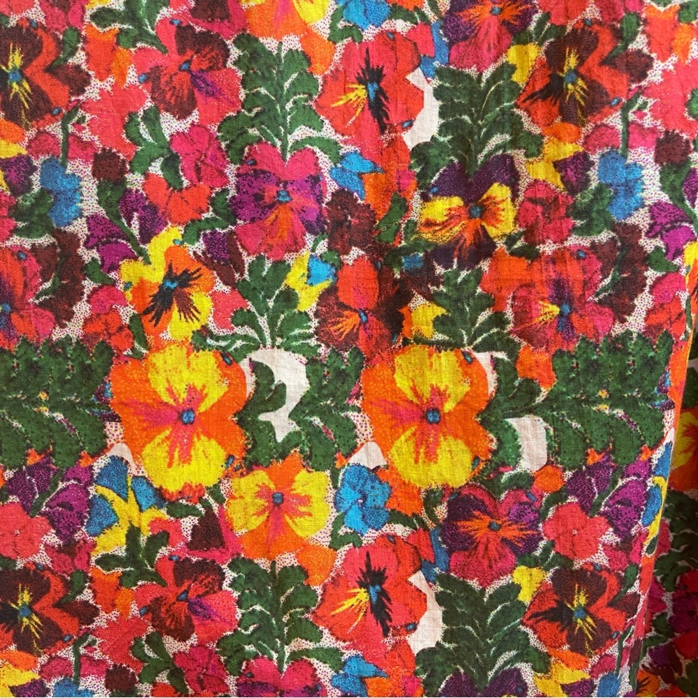 NWT Ro's Garden Nelson Vibrant Floral Maxi Dress Sz. M/L - Picture 10 of 15